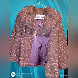 Vintage St John knitted wool jacket